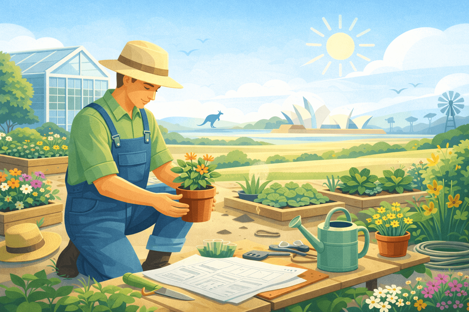 Du học nghề làm vườn tại Úc